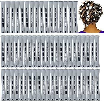 Perm Rods,60 pcs Hair Rollers for Natural Hair Long Short Styling Tool Curlers Small Size 0.59 in... | Amazon (US)