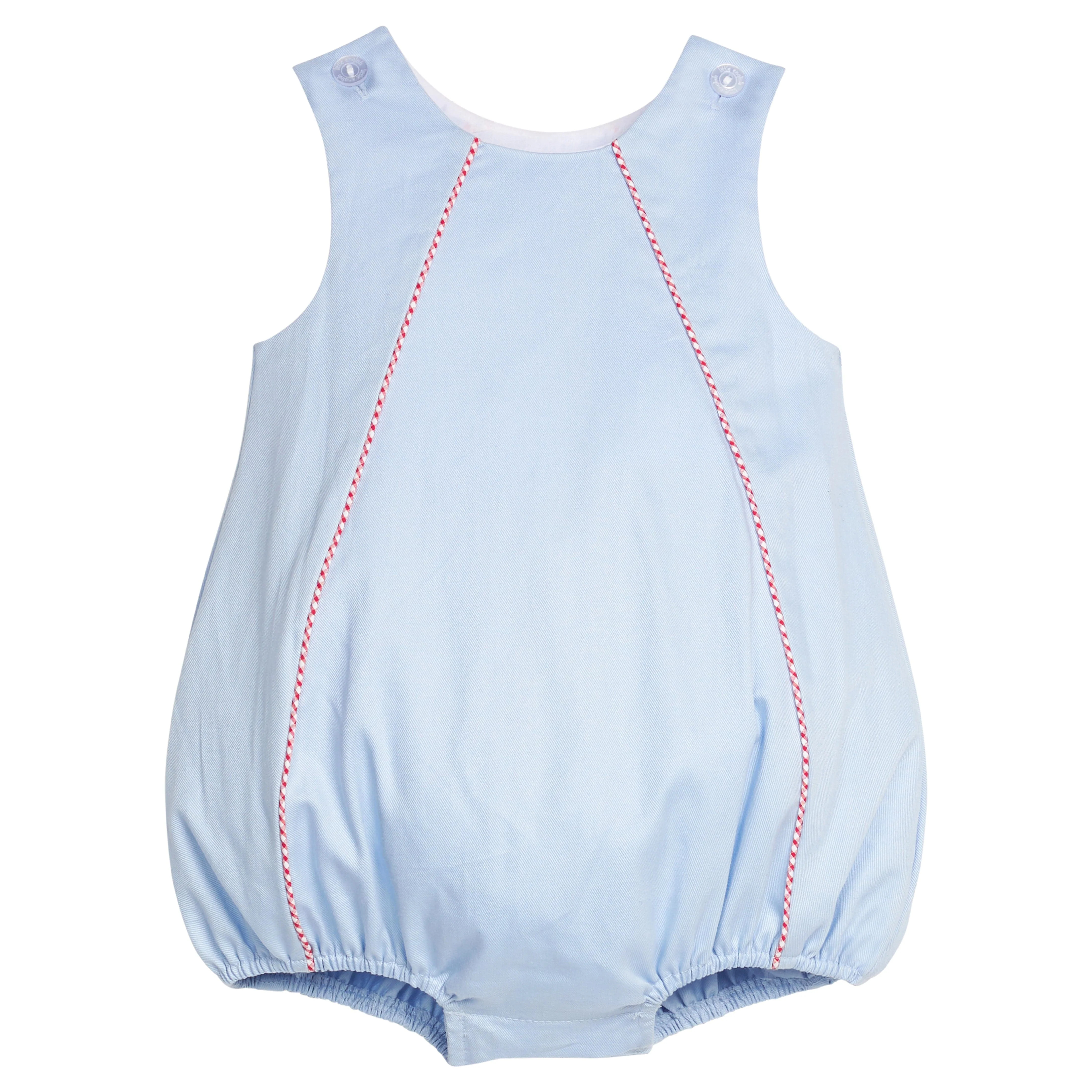 Breeze Blue Andrew Bubble - Light Blue Baby Boy Outfit | Little English
