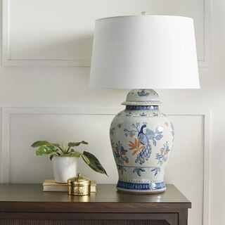 Azura Handpainted Table Lamp | Frontgate