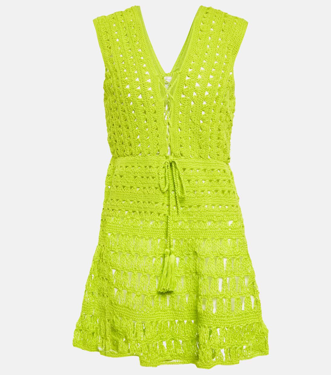 Jennifer crochet cotton minidress | Mytheresa (US/CA)