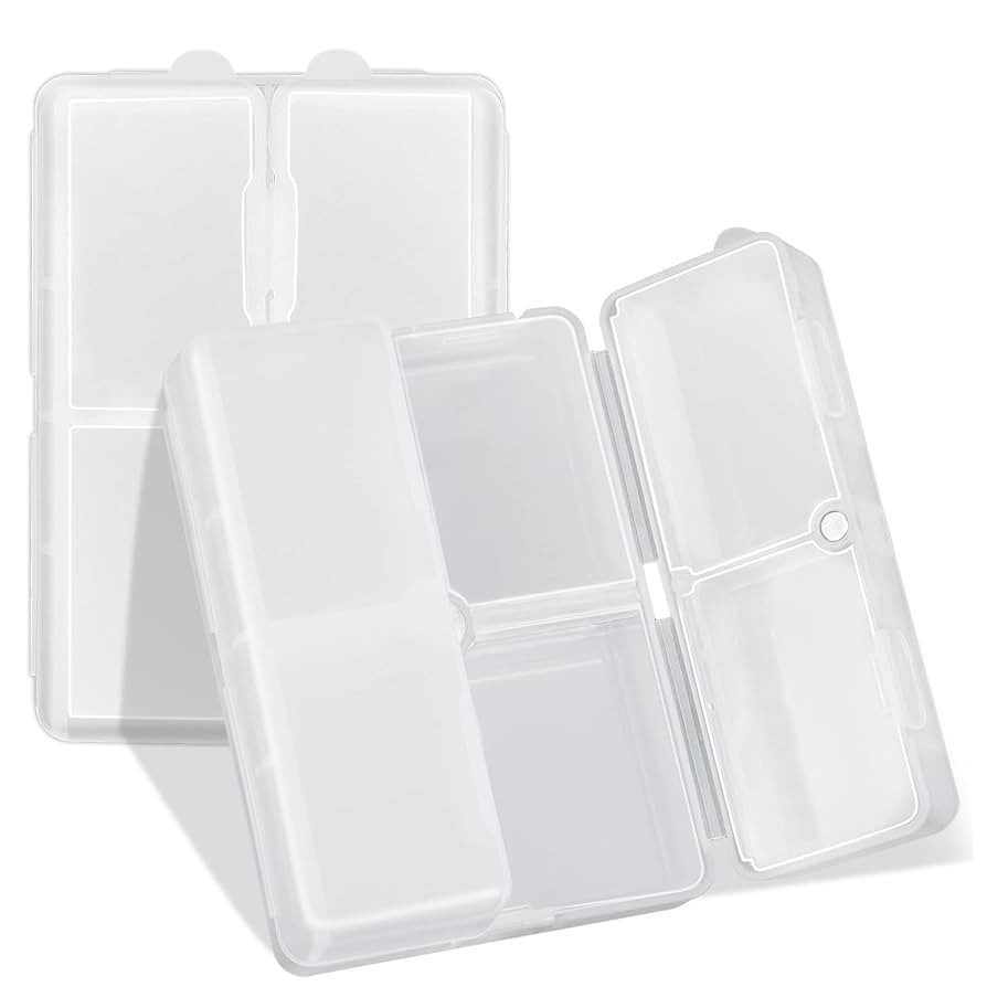 FYY Daily Pill Organizer/ Case, 7 Compartments Portable, [Folding Design] Large Travel Pill Box f... | Amazon (US)