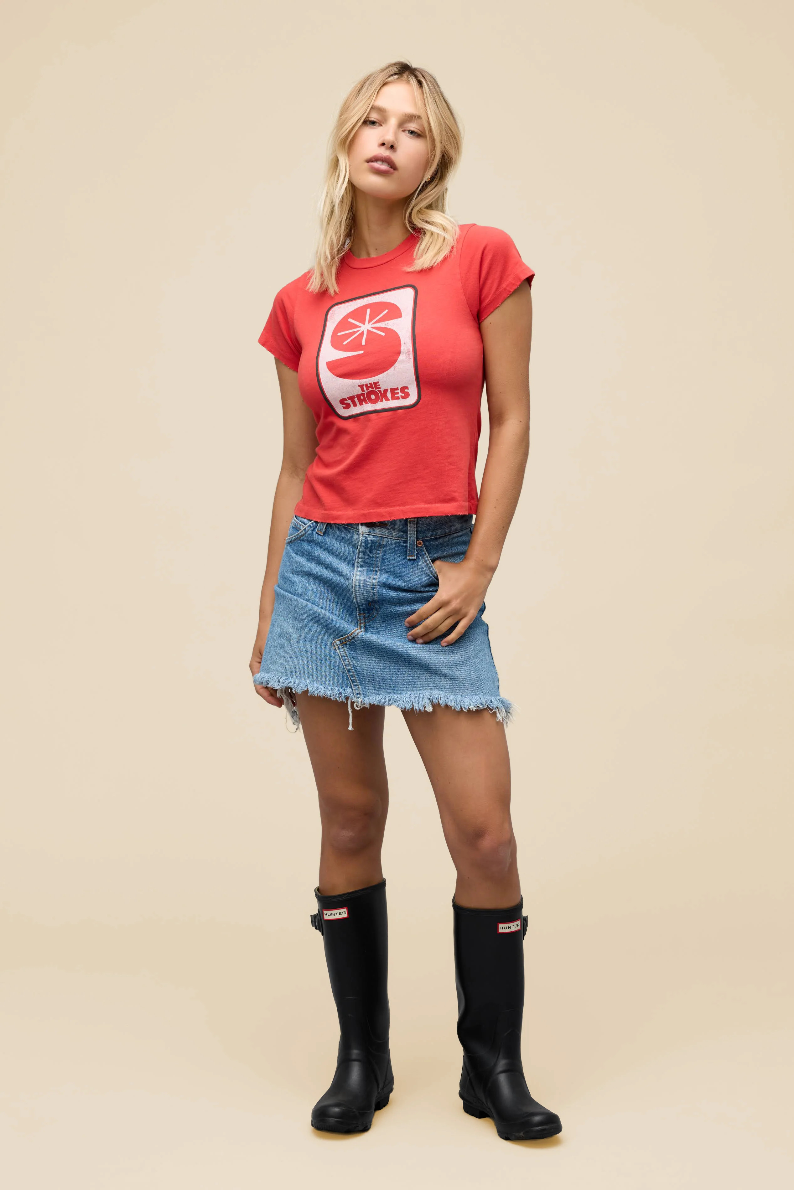 The Strokes Logo Vintage Tee | Daydreamer