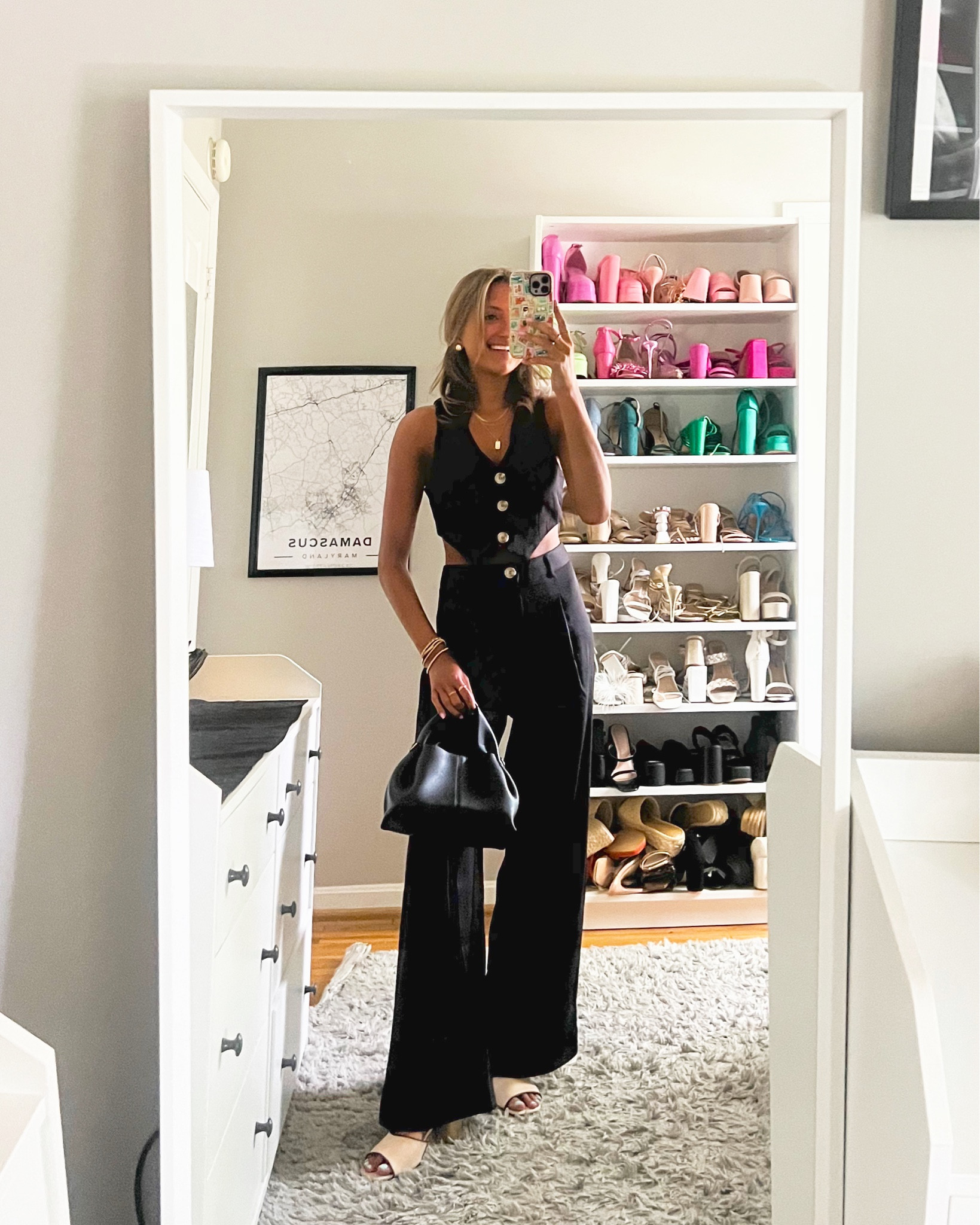 SheIn business casual outfit idea / office outfit idea. wearing a size XS in this set 🖤