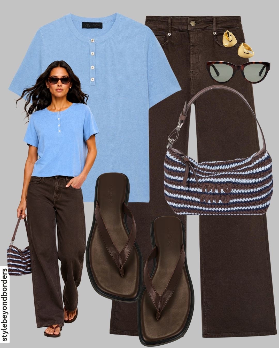 Summer in flowy outfits 🦋🤎



Tags: blue vest top, linen top, linen trousers, brown sandals, miumiu bag, red vest top, denim jeans straight leg, red ballet flats, raffia bag,green asymmetrical top, black pleated trousers, red sandals, striped brown and pink knit top, flowy brown trousers, pink suede flats, summer outfit, chic outfit, holiday outfit, vacation outfit, euro summer outfit, linen outfit, Massimo Dutti, Zara, H&M, Mango, Farfetch,MiuMiu

#LTKsummer #LTKtravel #LTKstyletip