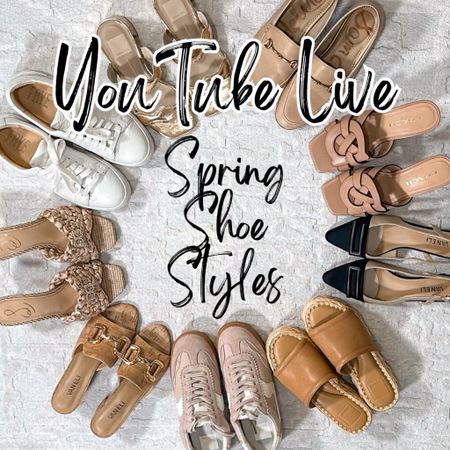 Thanks for watching my YouTube live about Spring Shoe Styles! Here are all of the shoes mentioned in the video.

#LTKover40 #LTKshoecrush #LTKstyletip