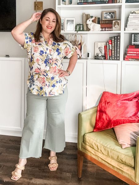 It’s linen season and I’m living in every color of this button down Lauren Ralph Lauren linen blouse. It literally goes with everything! 

#LTKStyleTip #LTKOver40