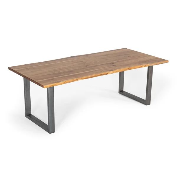 Vista 86.6'' Iron Dining Table | Wayfair North America
