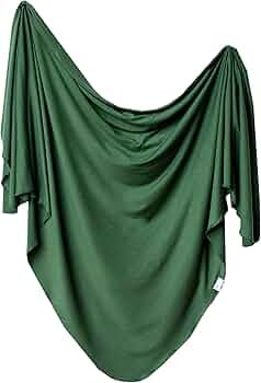 Copper Pearl Large Premium Knit Baby Swaddle Receiving Blanket Alder | Amazon (US)