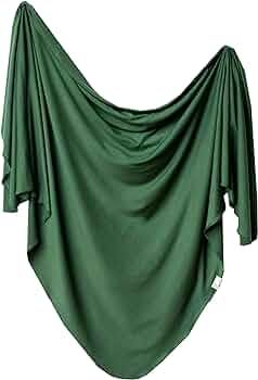 Copper Pearl Large Premium Knit Baby Swaddle Receiving Blanket Alder | Amazon (US)