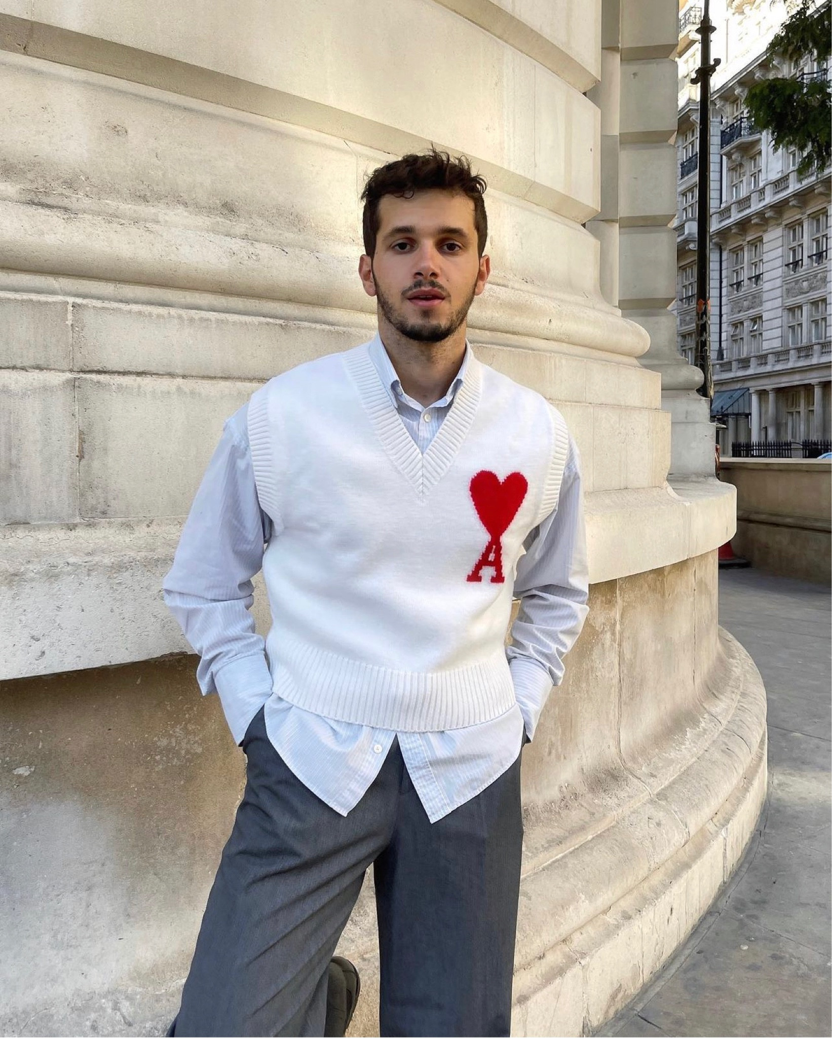 Ami Vest layered for winter

#LTKeurope #LTKHoliday #LTKmens