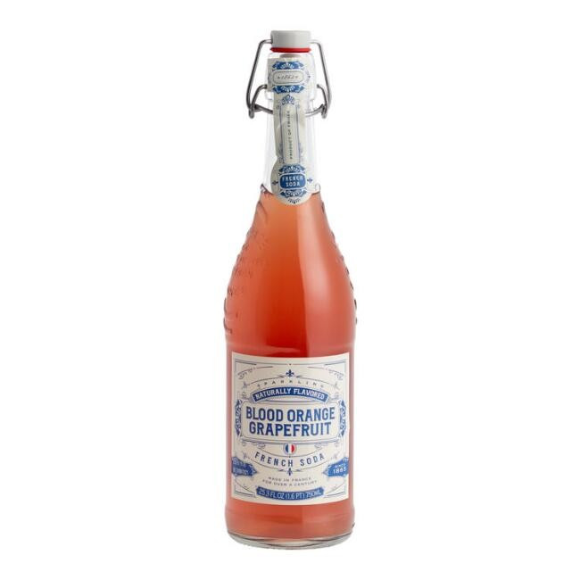 Sparkling Blood Orange Grapefruit French Soda | World Market