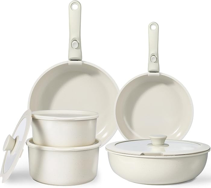 GiPP 11-Teilig Topfset & Pfannenset mit abnehmbarem Griff Induktion | Amazon (DE)