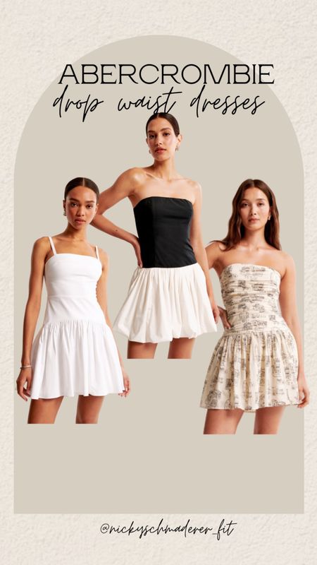Abercrombie drop waist dresses on sale! Use code DRESSFEST for an additional 15% off 

Mini dress 
Sale alert 
Vacation outfit 



#LTKStyleTip #LTKParties #LTKSaleAlert