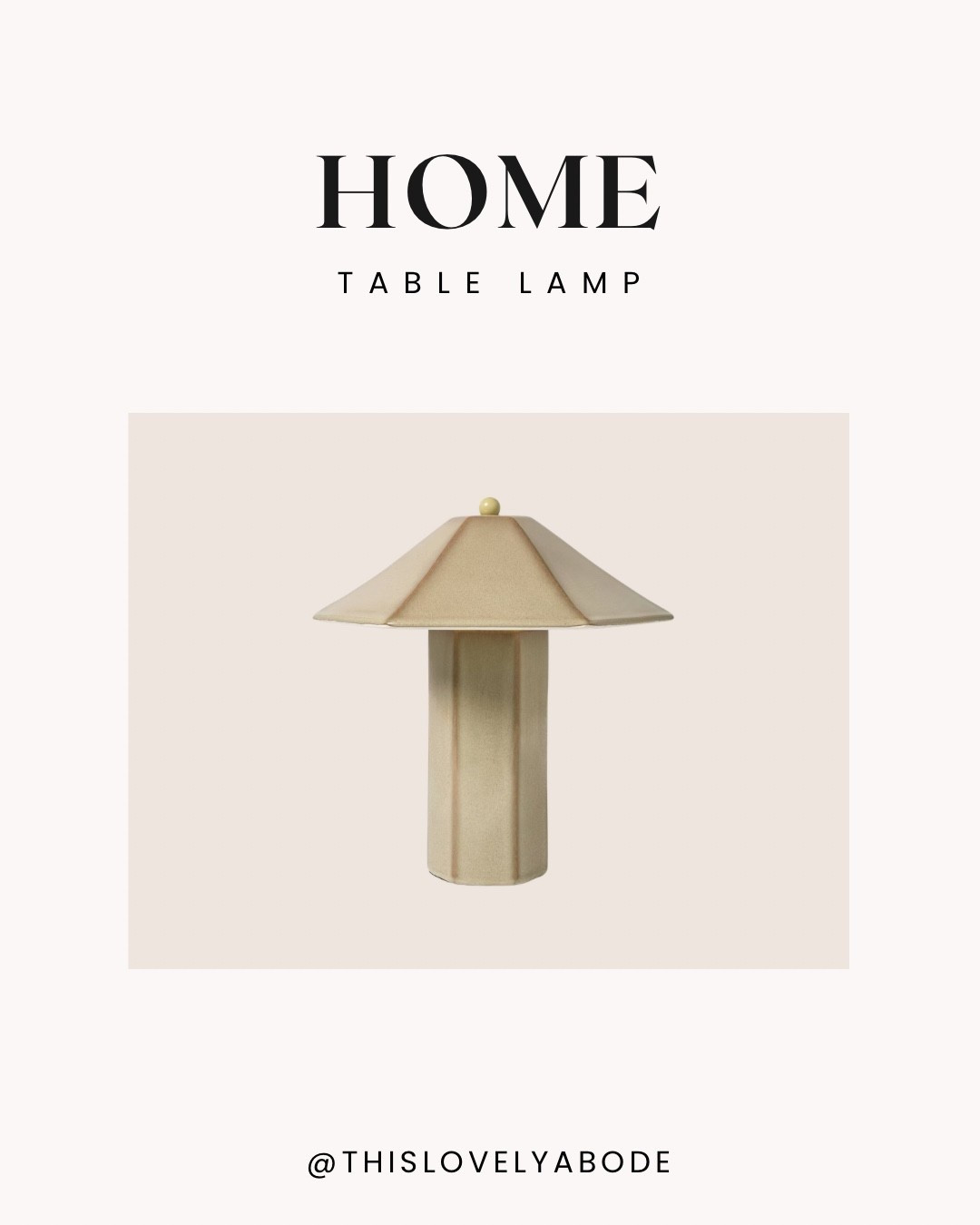Gorgeous new table lamp from Studio McGee. It also comes in maroon color as well. Love the style and design. 
#tablelamp #target #studiomcgee #homedecor

#LTKHome #LTKSeasonal #LTKFindsUnder50
