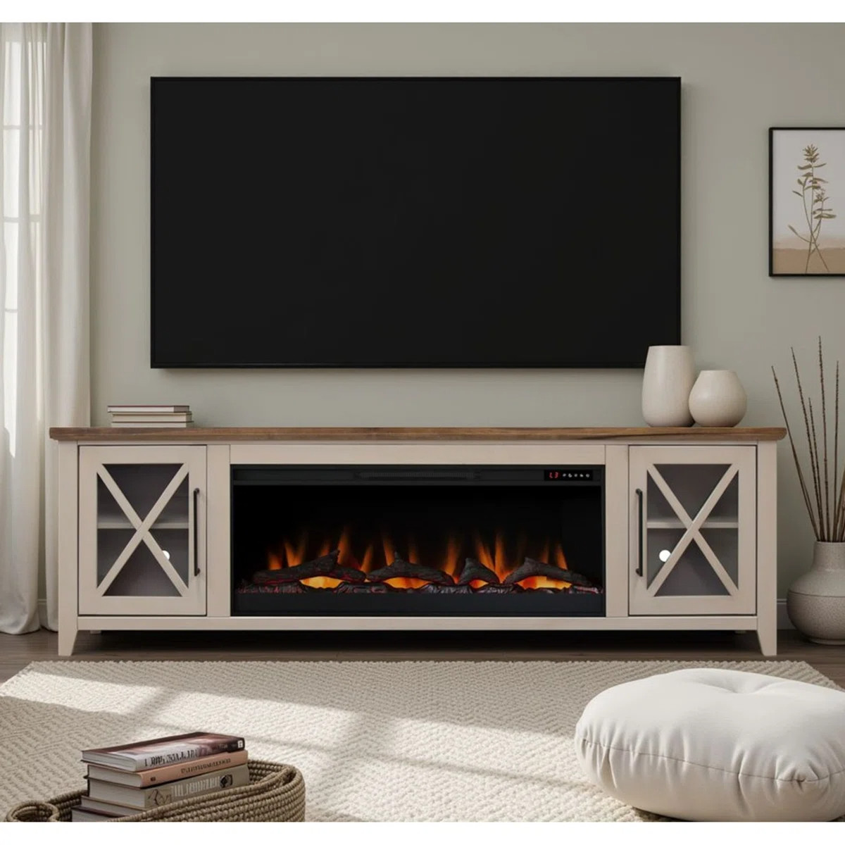 For anyone planning a fall living room makeover, don’t skip these 🔥🍂 Wayfair has some seriously pretty TV consoles with fireplaces on sale, and select Labor Day deals are up to 70% off. I love how cozy they make the room feel without overdoing the decor.
#WayfairLaborDayDeals #FallLivingRoomMakeover #TVStandWithFireplace #FireplaceConsole #WayfairHome #HomeDeals #CozyDecor #FurnitureSale #LTKFinds 

 #LTKSeasonal #LTKHome #LTKSaleAlert