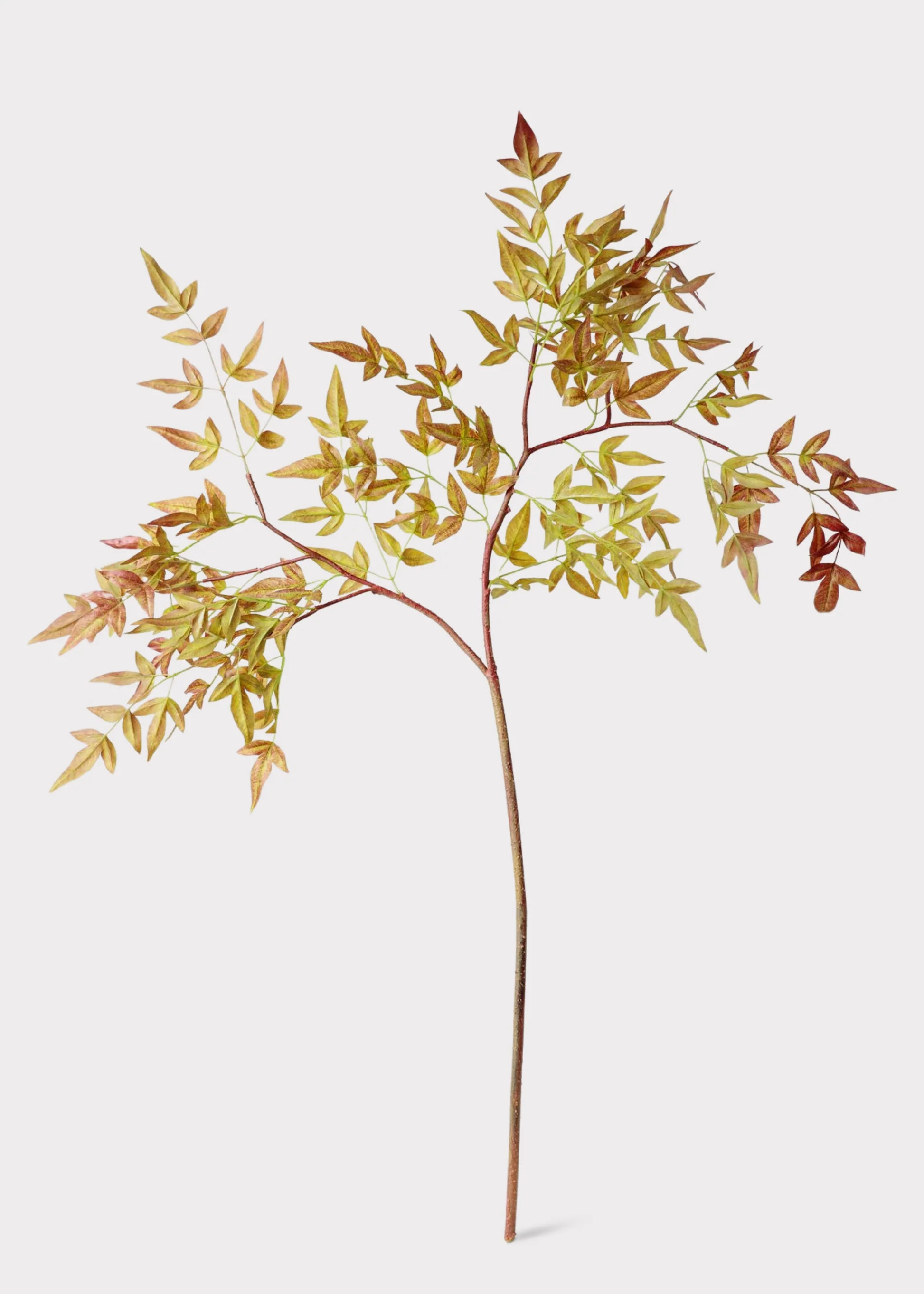 Tall Nandina Leaf Branch | Artificial Green Stems at Afloral.com | Afloral