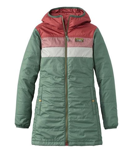 Women's Mountain Classic Puffer Coat, Colorblock | L.L. Bean