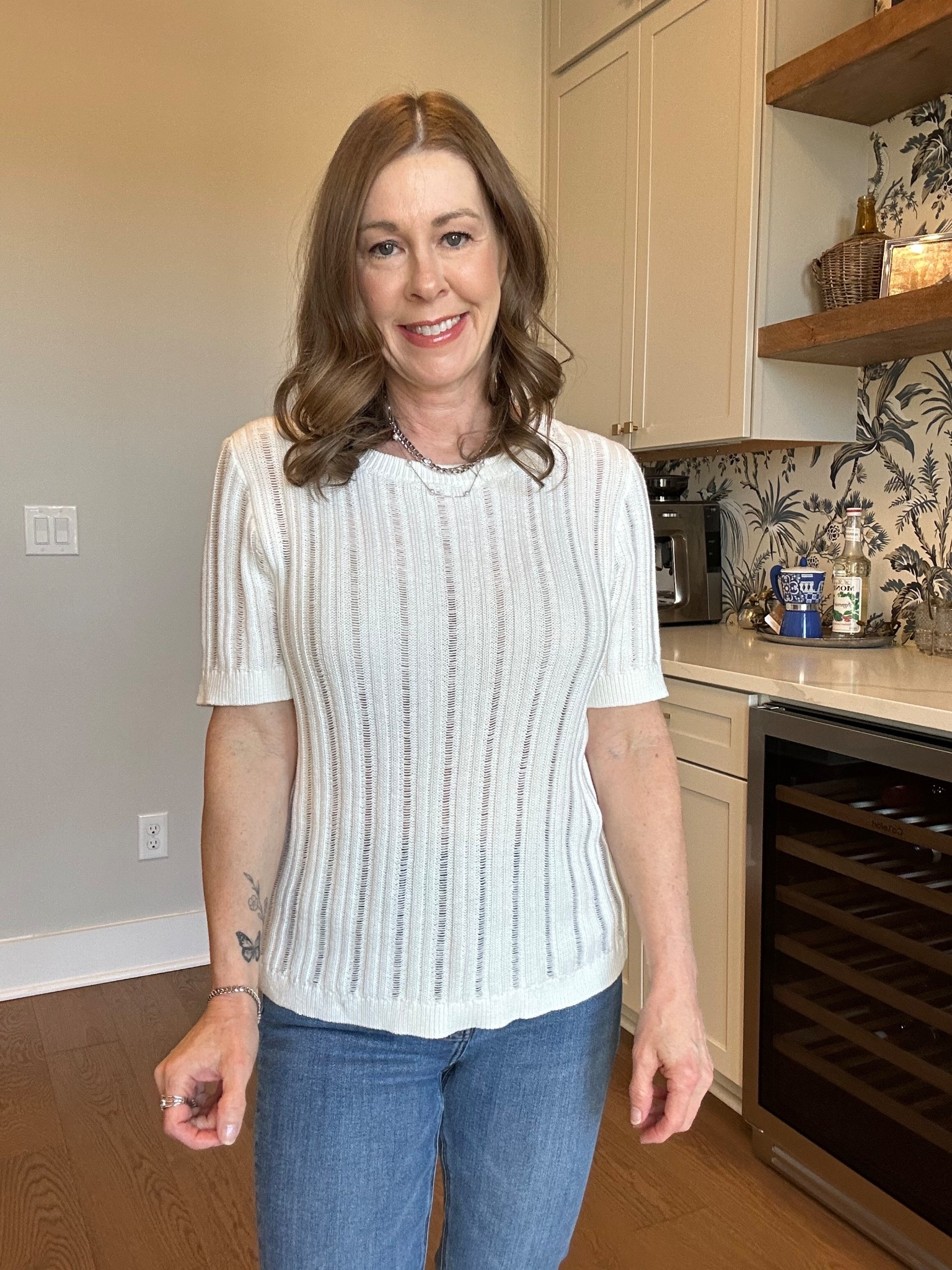 Beautiful and lightweight! This sweater you can wear all year long! 
I picked this creamy white color and it will match almost anything!!!
I’m in a small! 
#amazonfashion

#LTKootd #LTKgrwm