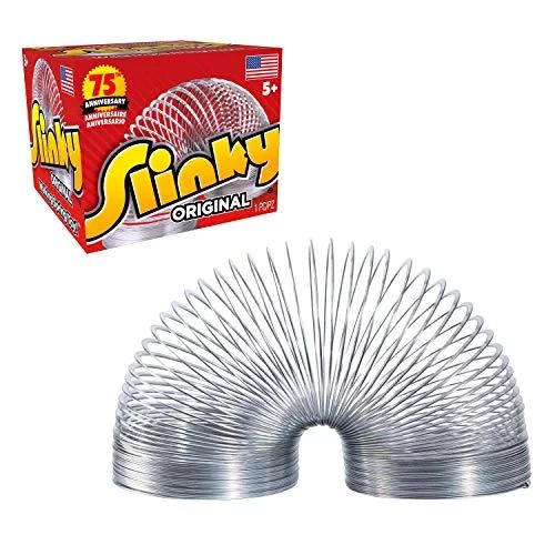 The Original Slinky Walking Spring Toy, Metal Slinky, Easter Basket Stuffers, Toys for 3 Year Old... | Walmart (US)