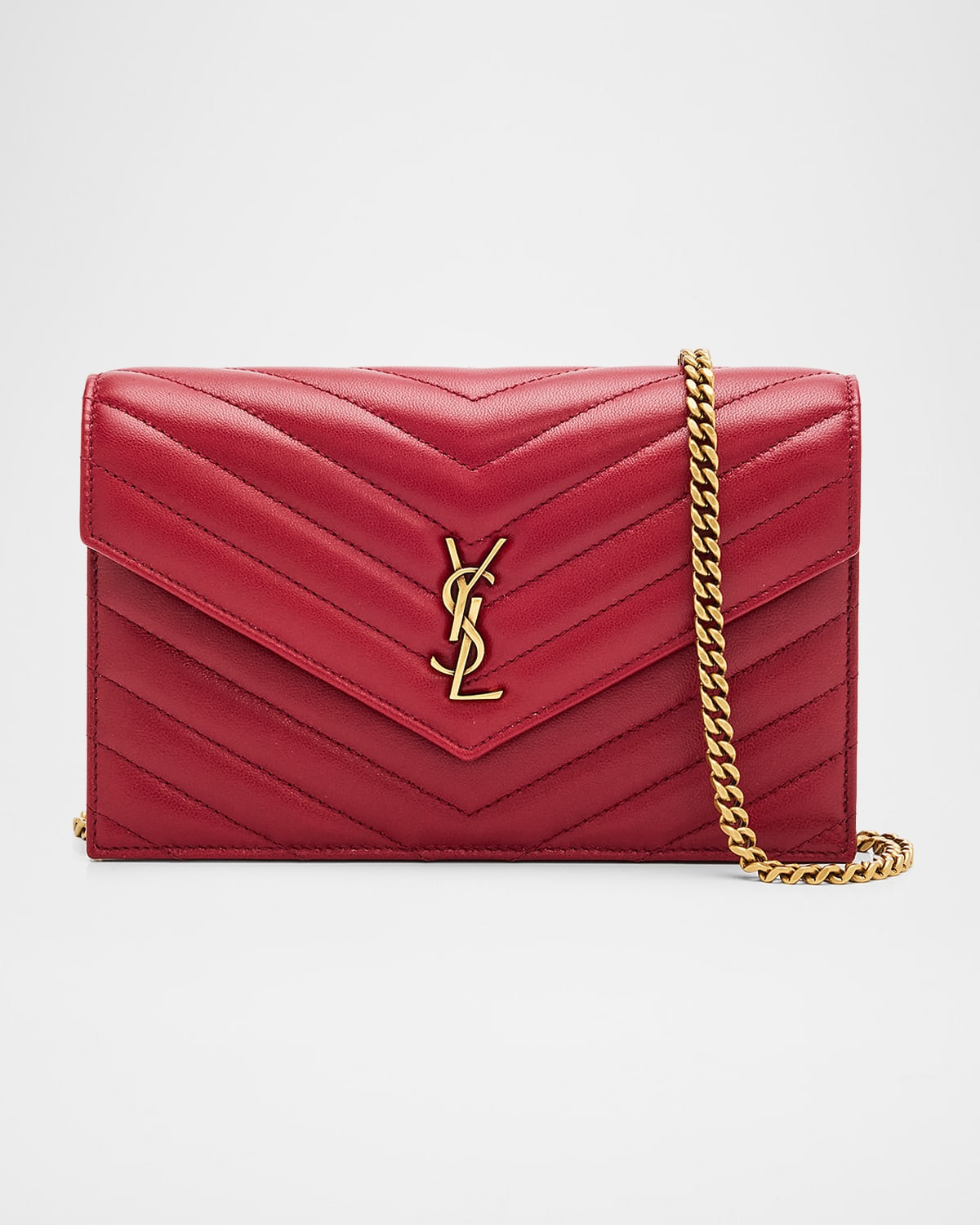 Cassandre YSL Quilted Leather Crossbody | Neiman Marcus