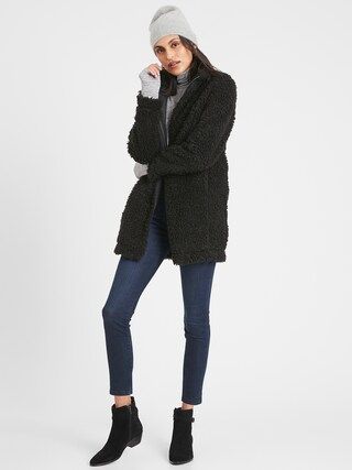 Teddy Sherpa Jacket | Banana Republic Factory