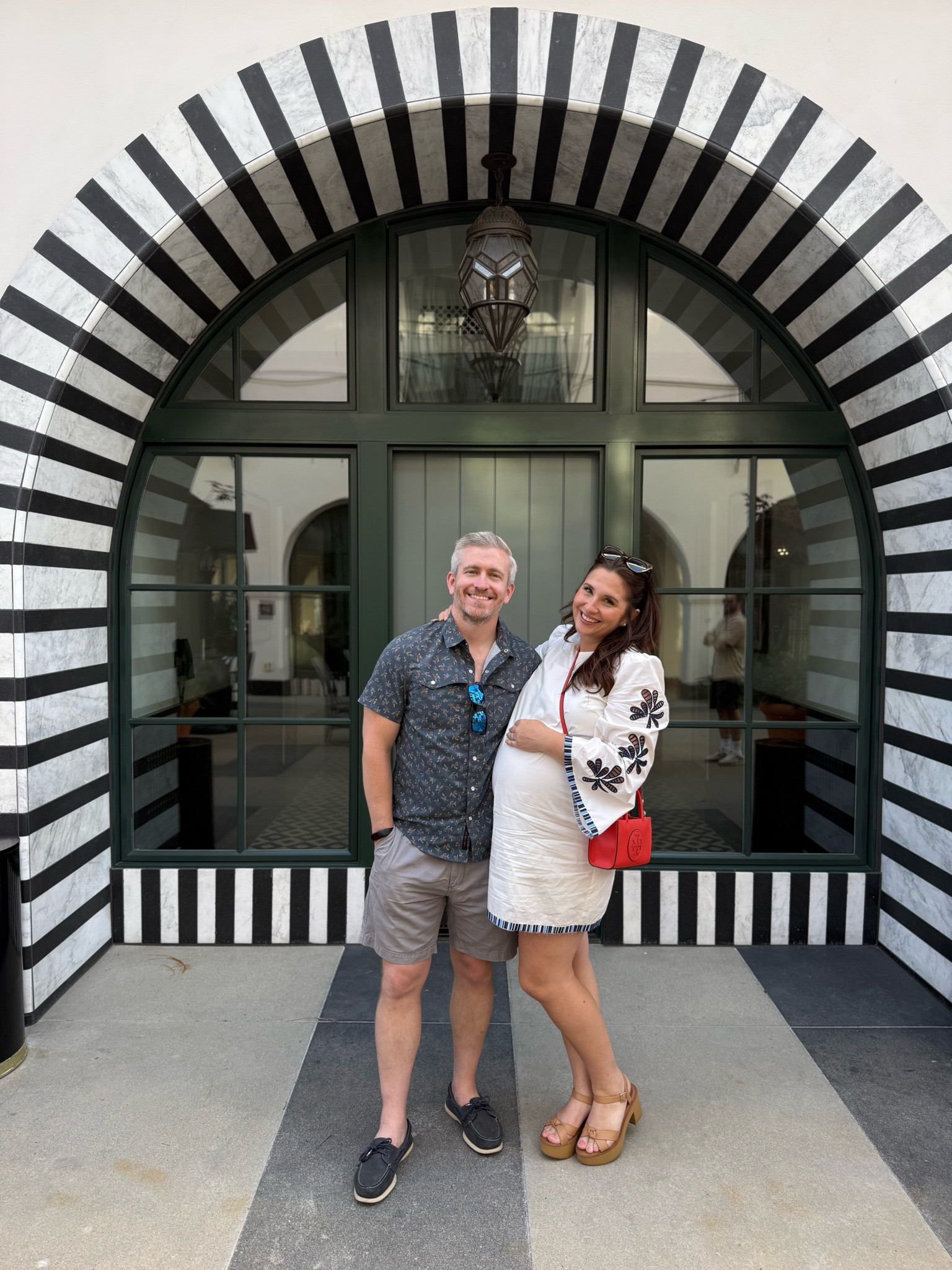 The cutest dress for summer or Fourth of July. Bump friendly- wearing a medium. 

#LTKbump #LTKmidsize #LTKsalealert