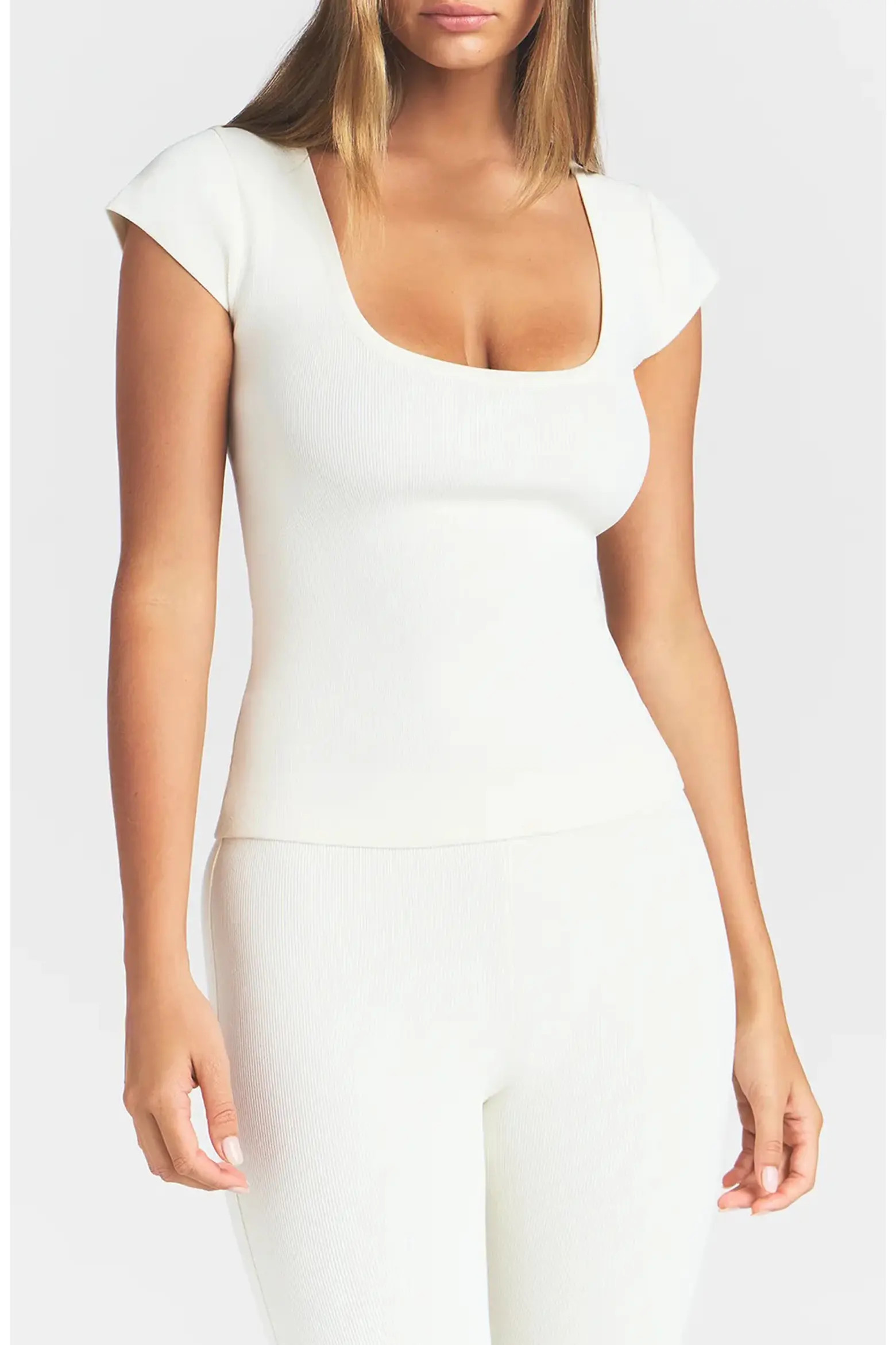 SKIMS Scoop Neck Top (Women) | Nordstrom | Nordstrom