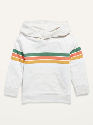 Unisex Multi-Stripe Pullover Hoodie for Toddler | Old Navy (US)