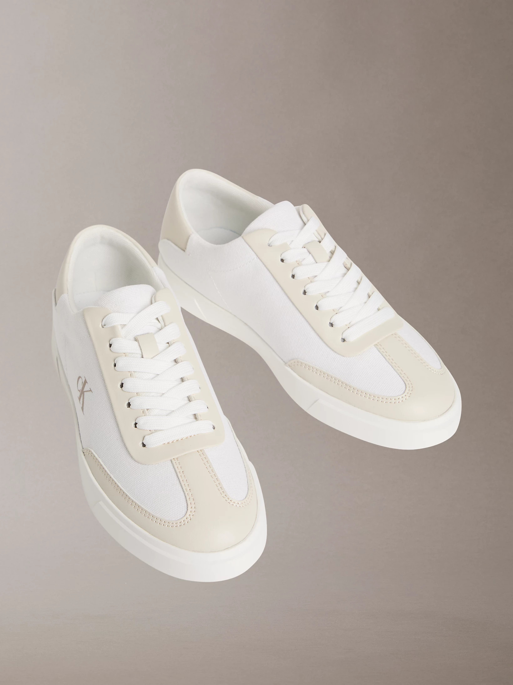 Brooke - Canvas Signature Logo Trainers Calvin Klein® | HW0HW031450HT | Calvin Klein UK