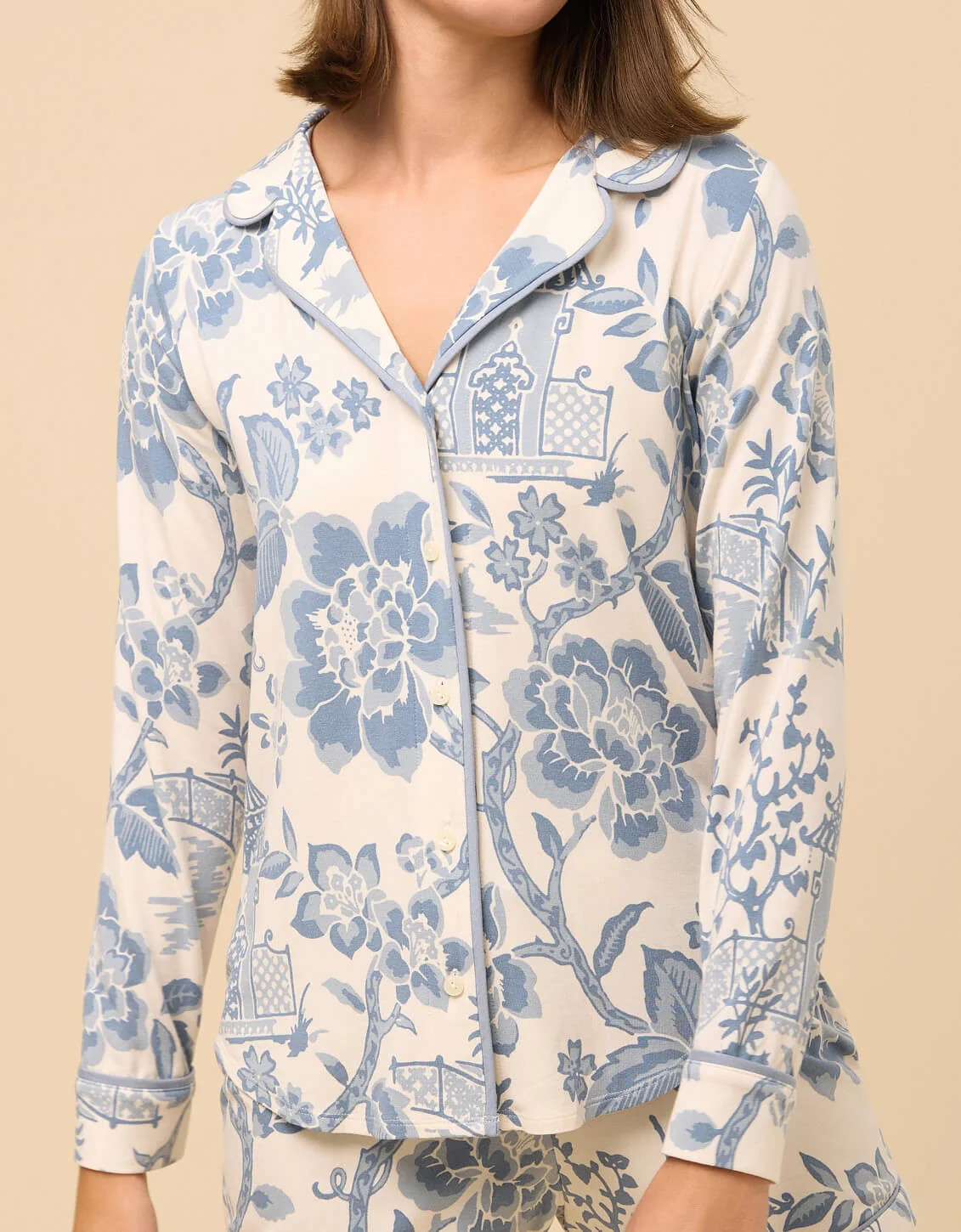 Pajama Top Garden Toile | Spartina 449