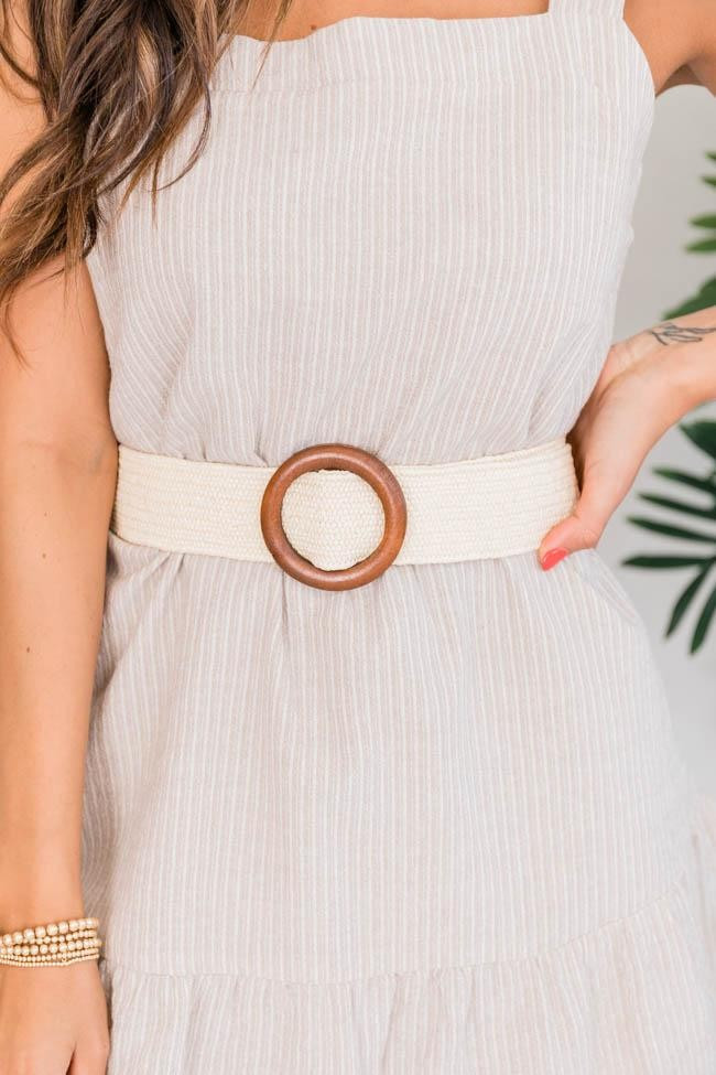 All Your Attention Tan/Brown Belt | The Pink Lily Boutique