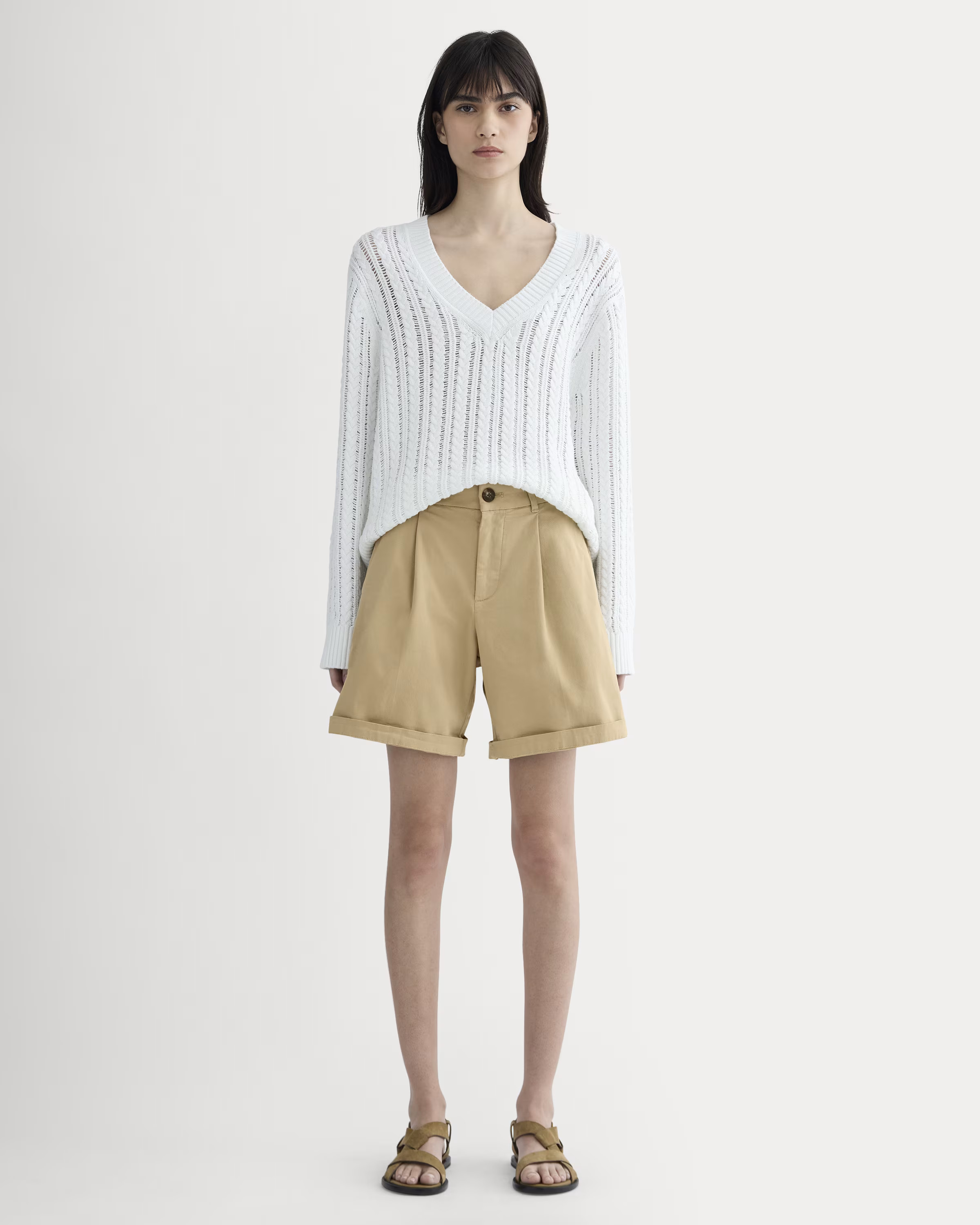The Pleated Chino Short | Everlane