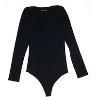 Abercrombie & Fitch Bodysuit: Black Tops - Size Large | ThredUp (US)