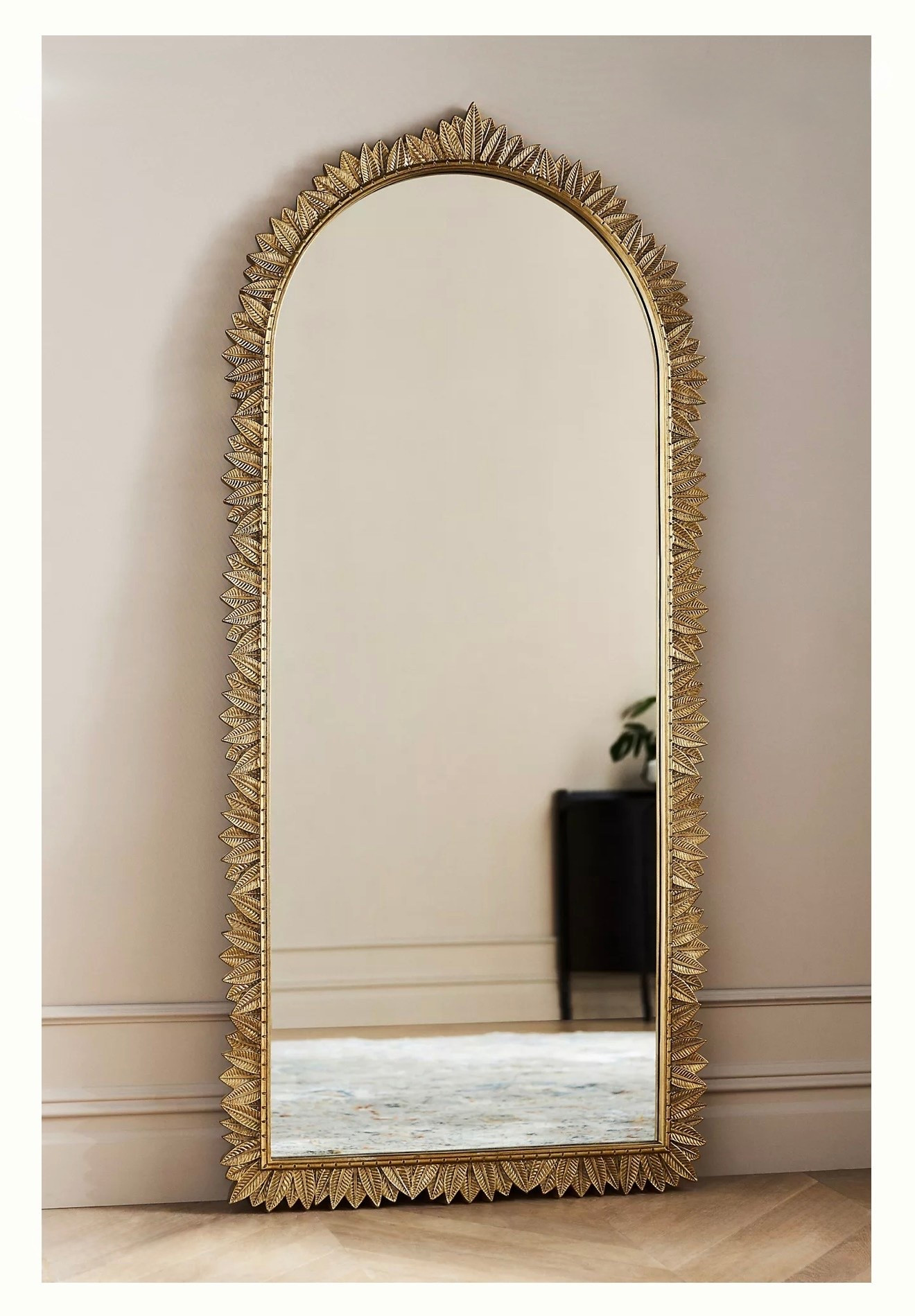 Demeter Dressing Mirror

With a beautiful antique brass finish, this mirror offers a timeless accent to a hallway, bedroom, or living room

#LTKGiftGuide #LTKHoliday #LTKHome