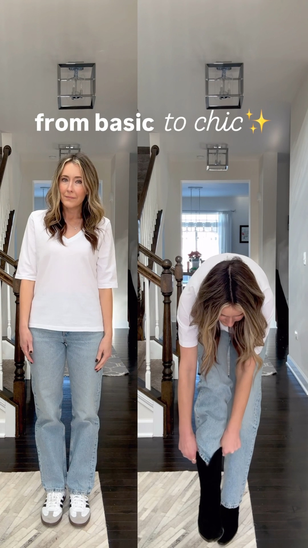 From basic to chic✨ Doesn’t take much to look instantly pulled together🙌🏼 


#LTKmomlife #LTKgrwm #LTKootd