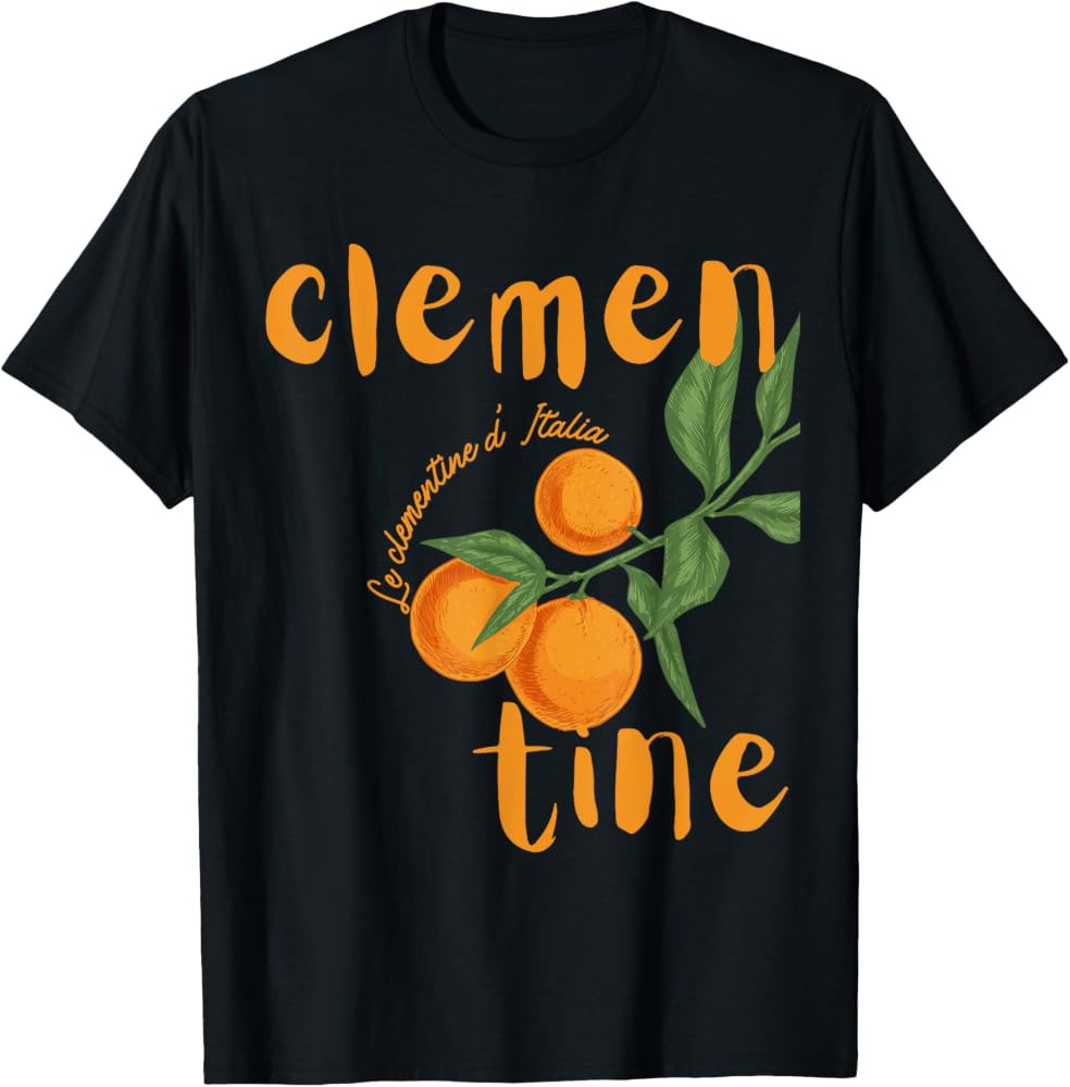 Clementine Le clementine d' Italia Clementines T-Shirt | Amazon (US)