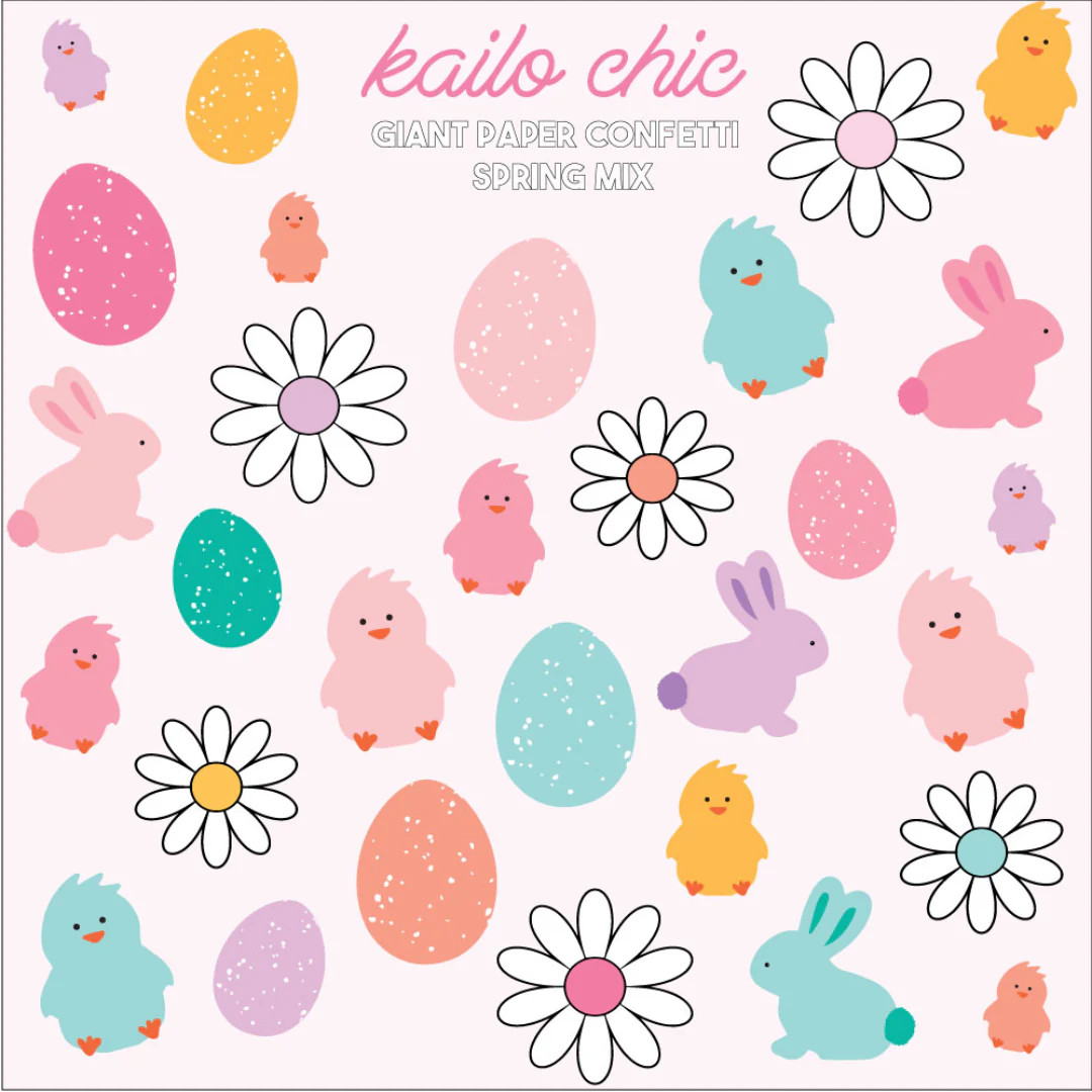 Spring Time Mix Giant Paper Confetti | Ellie and Piper