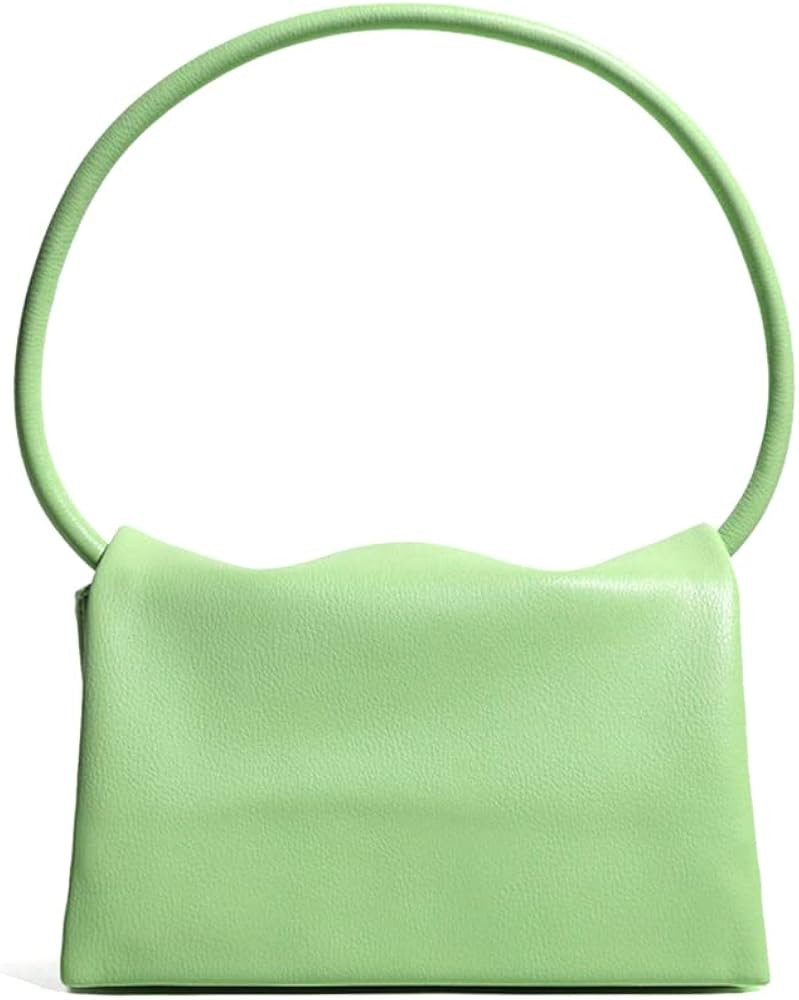 Gxamz Soft Leather Shoulder Bag Clutch Purse Handbag for Women with Removable Strap | Amazon (US)