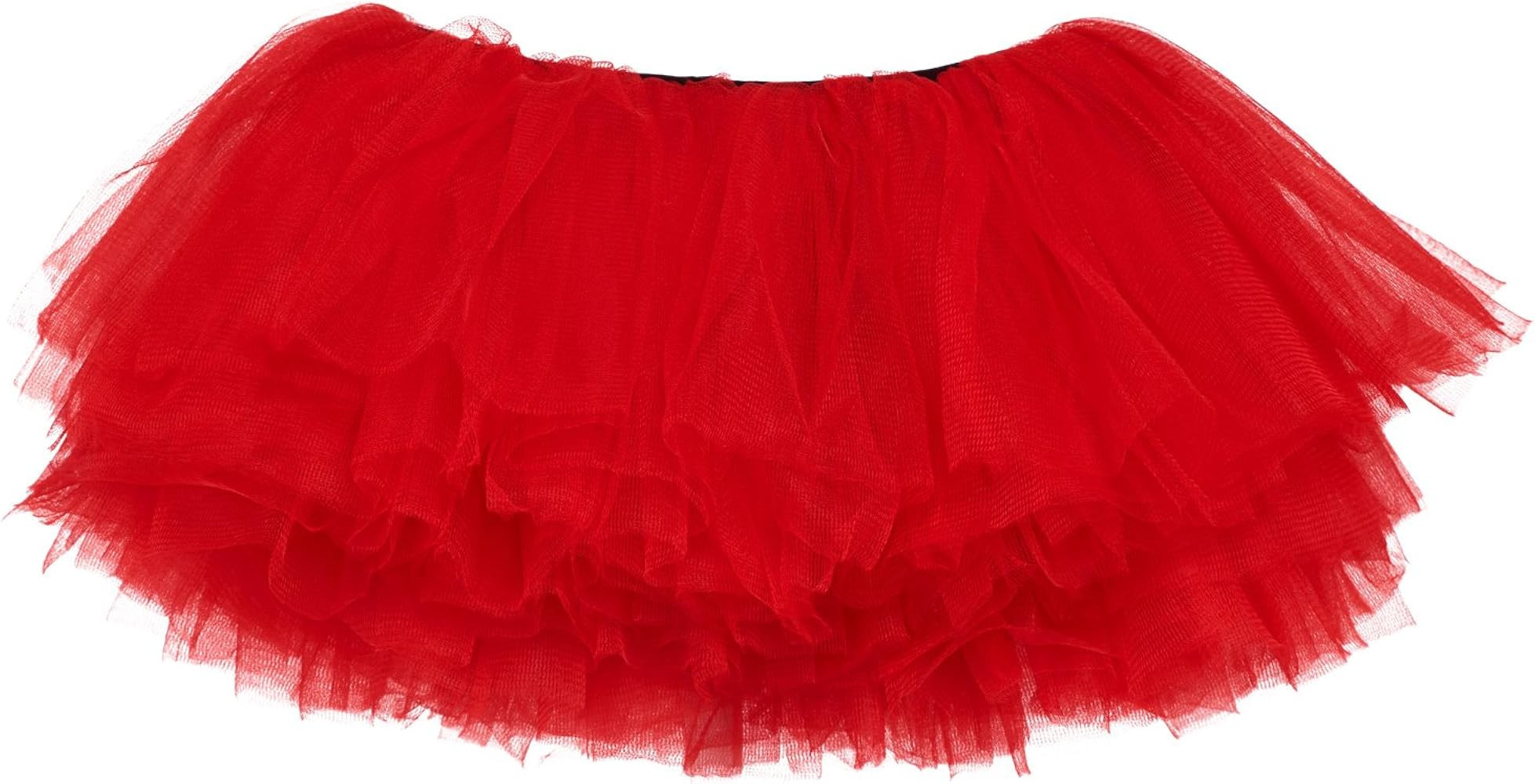 My Lello Little Girls 10-Layer Short Ballet Tulle Tutu Skirt (4 mo. - 3T) | Amazon (US)