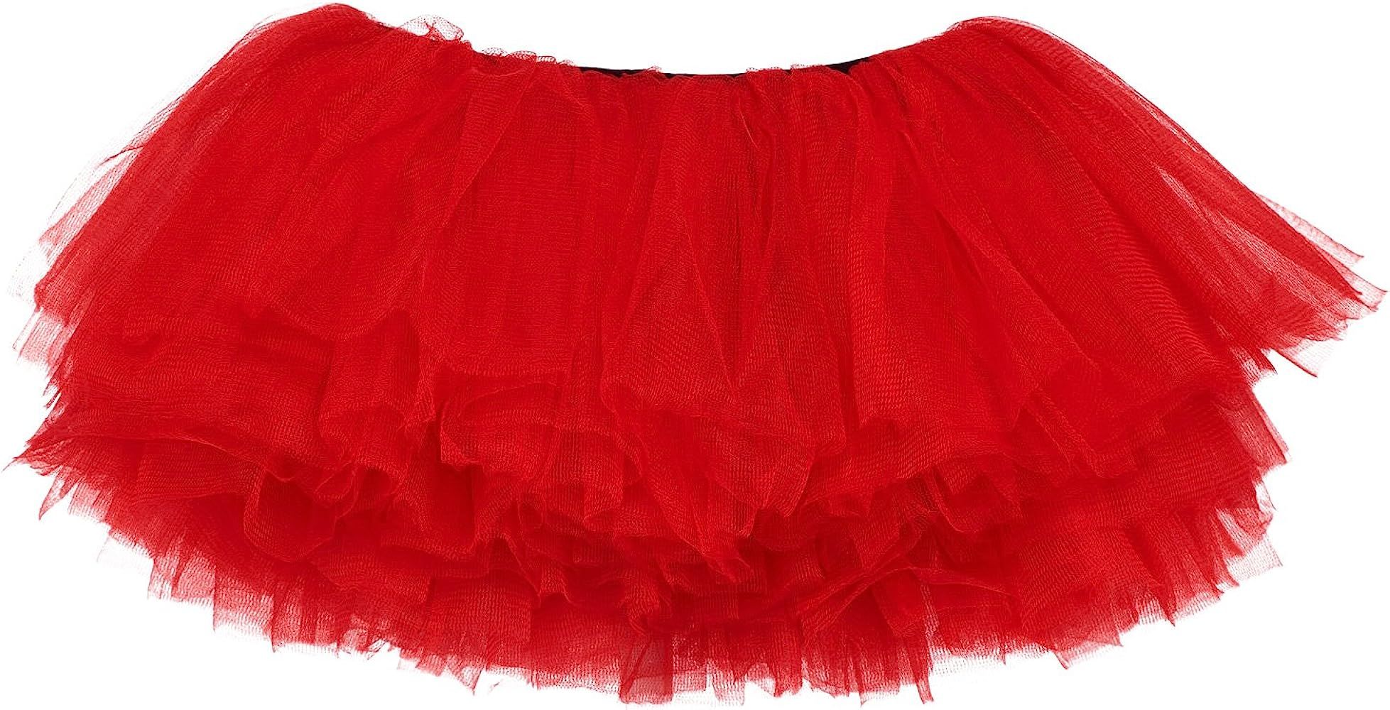 My Lello Little Girls 10-Layer Short Ballet Tulle Tutu Skirt (4 mo. - 3T) | Amazon (US)