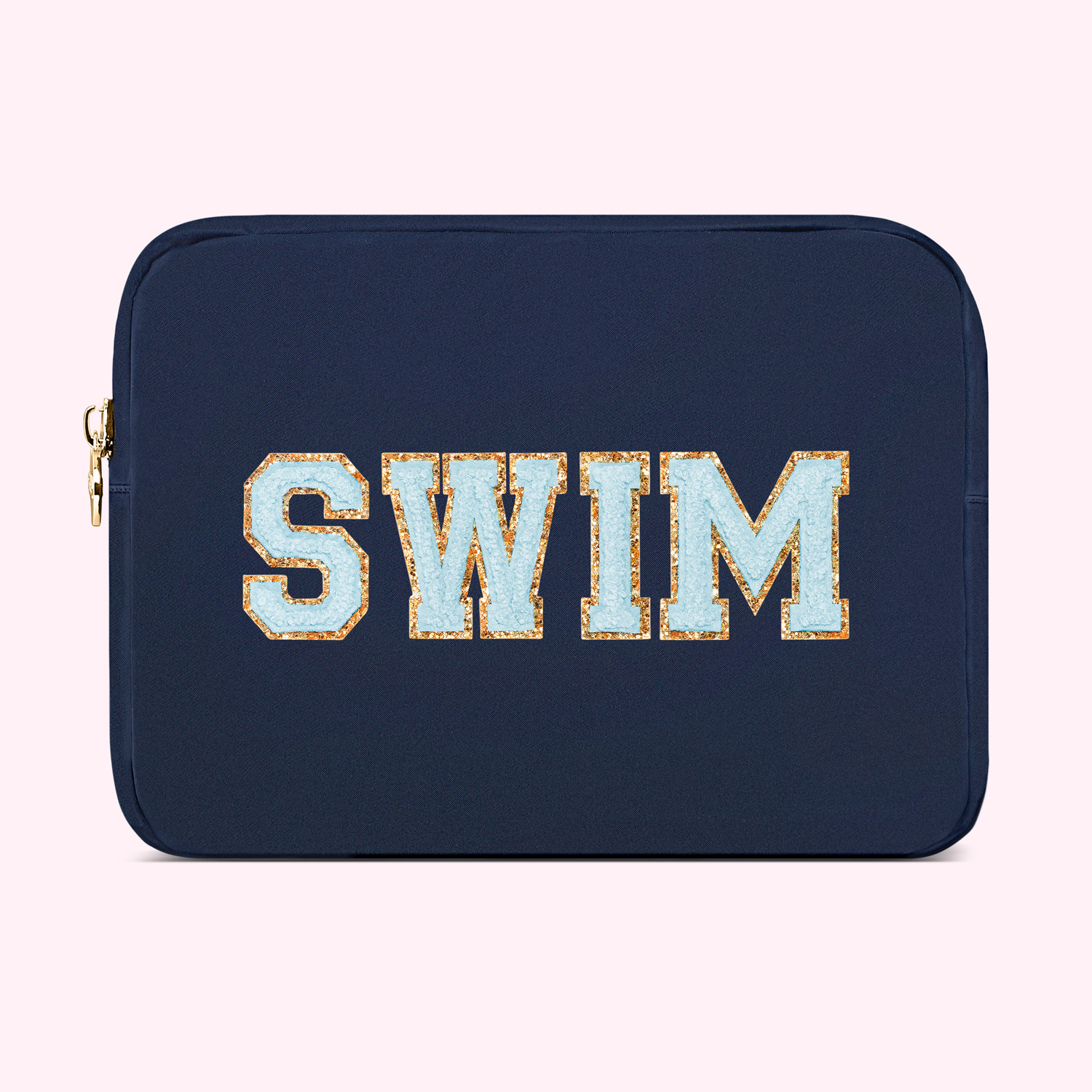 Sapphire "Swim" Large Pouch | Customizable Large Pouch - Stoney Clover Lane | Stoney Clover Lane
