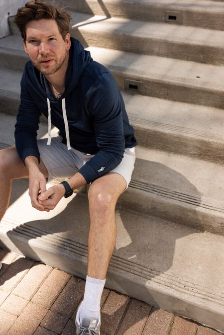 Even in the spring a trusty lightweight hoodie is a must have. Layer appropriately for the temperature swings for an easy mens spring outfit. 

#LTKSeasonal #LTKmens #LTKunder50