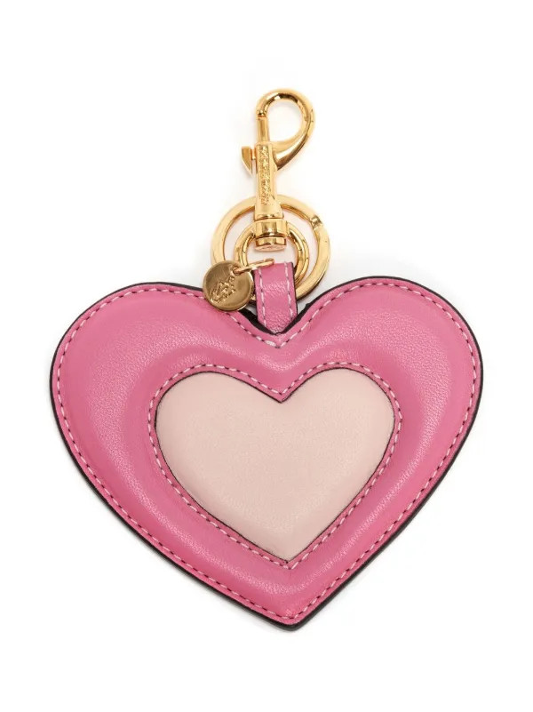 JW Anderson heart-shaped logo-charm Keyring - Farfetch | Farfetch Global