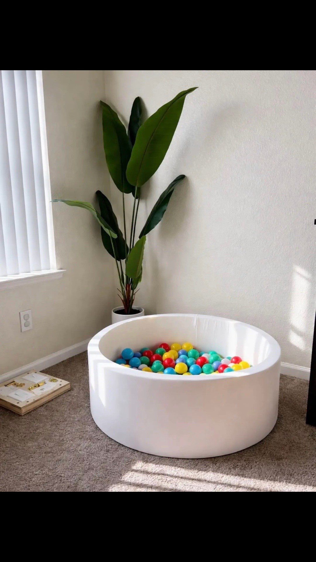 The cutest little play corner upgrade 🫶🏻✨
This ball pit = hours of fun + actually aesthetic 🤍
• Soft + safe + Easy to clean
• Perfect size for toddlers
• Comes together in minutes
Linked everything you need!

#LTKKids #LTKmomlife