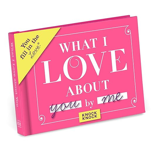 Knock Knock What I Love about You Book Fill in the Love Fill-in-the-Blank Gift Journal, 4.5 x 3.2... | Amazon (US)