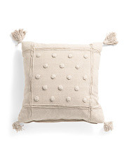 Made In Usa 20x20 French Knot Pillow | Marshalls
