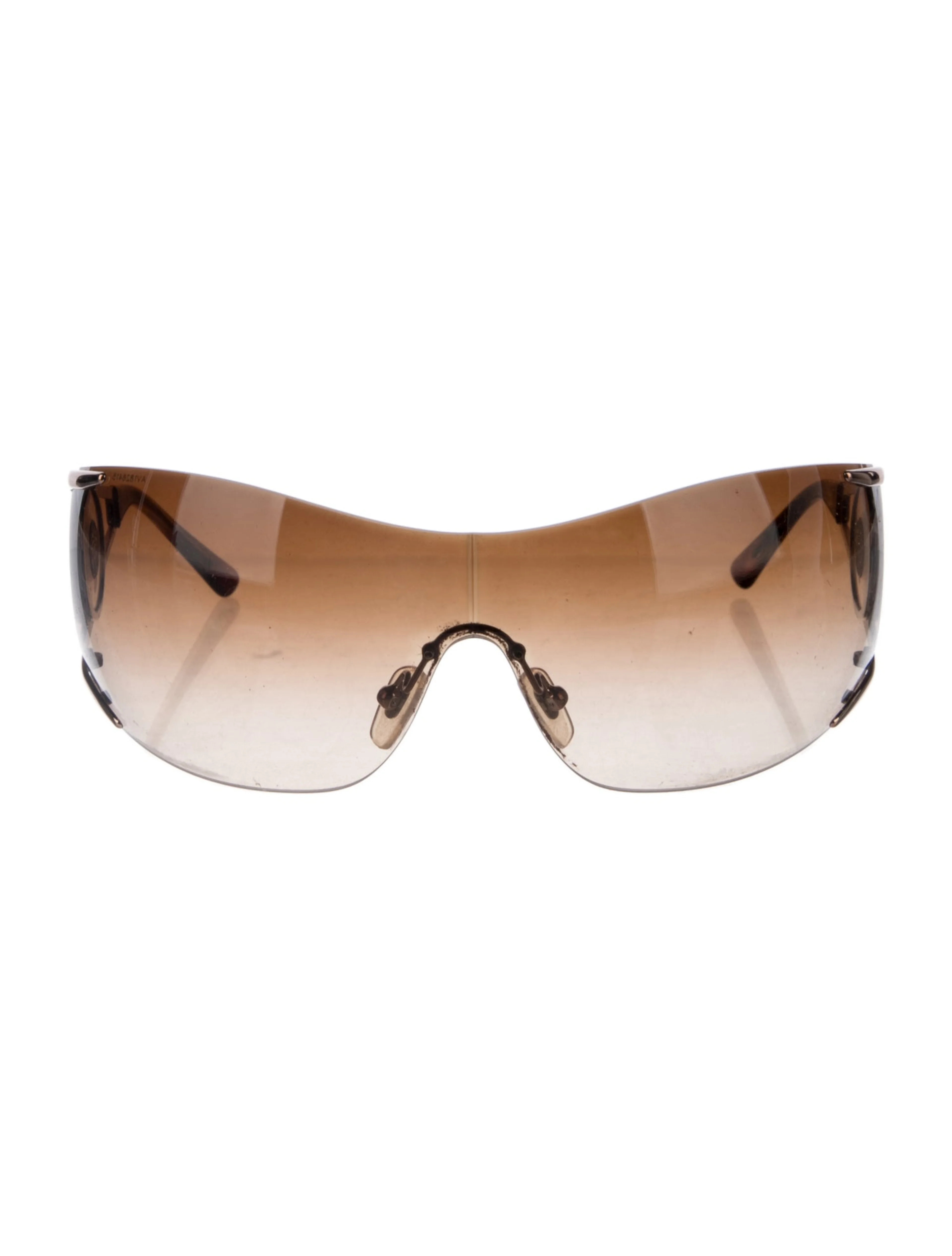 Shield Gradient Sunglasses | The RealReal