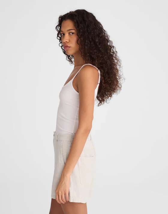 The Zoe Short in 100% Linen | Madewell