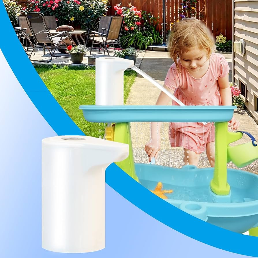 Water Table Pump,4 Hours Lasting time Battery Powered Pump for Kids Sand Water Play Table,Toddler... | Amazon (US)