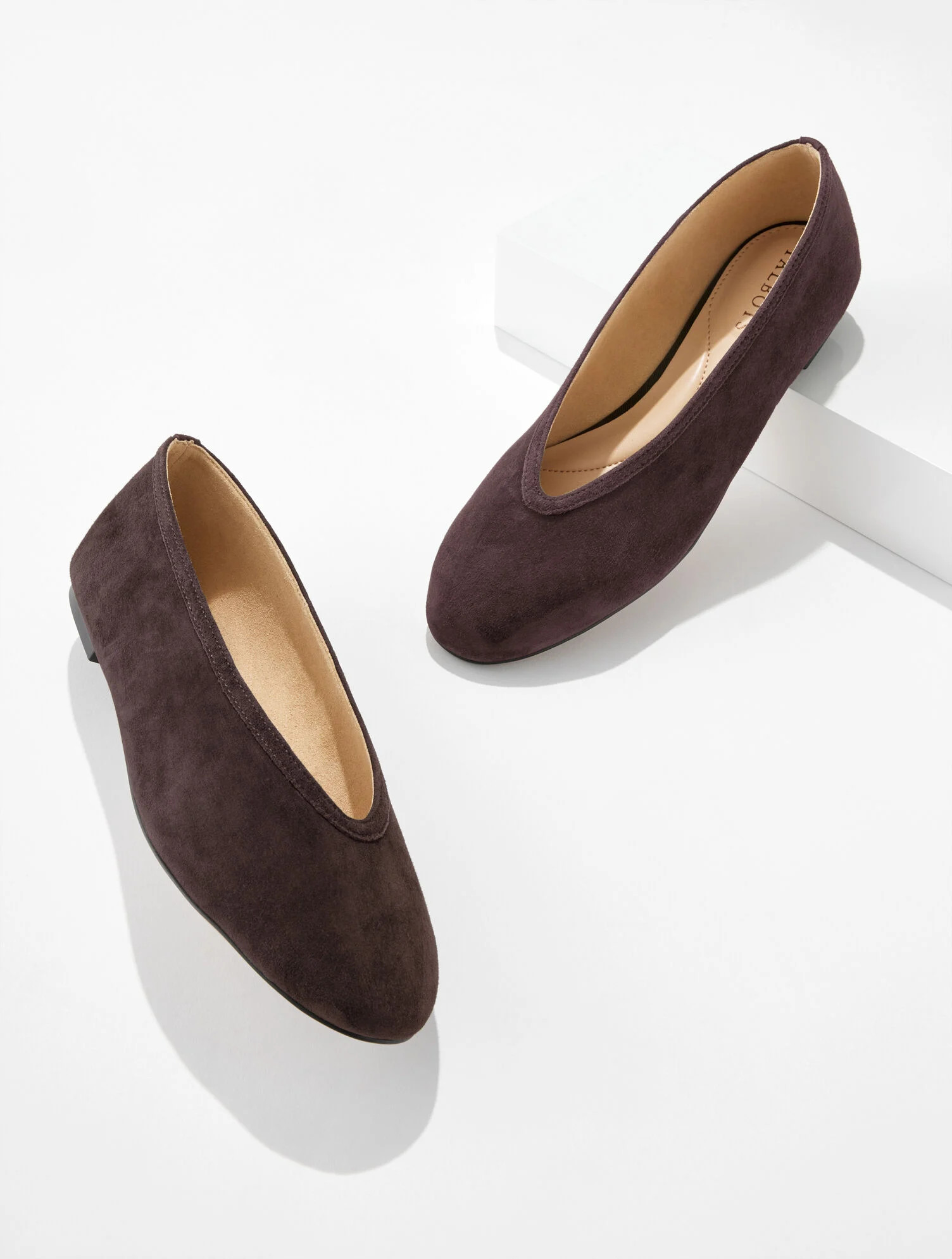 Vera Suede Ballet Flats | Talbots
